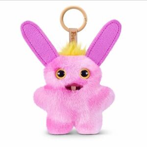 FUGGLER Pink Bunny Baby Pinkles Bag Charm NWT